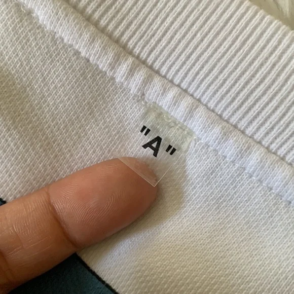 OFF-WHITE Multicolor Crewneck Sweatshirt Size L